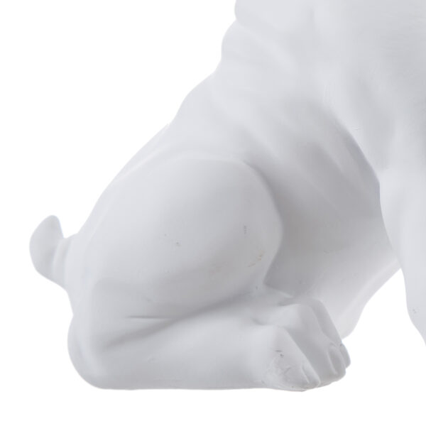 FIG. BULL DOG BLANCO-ORO 16X17X23