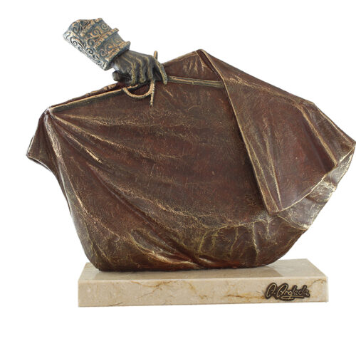 Escultura Muleta - A. Anglada