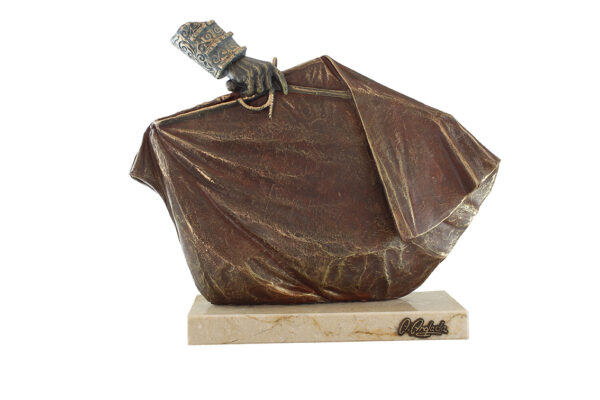Escultura Muleta - A. Anglada