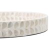 BANDEJA BEIGE NACAR MDF 35X35X5