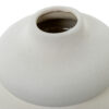 JARRON CERAM ABST CREMA RUGOSA O18X25CM