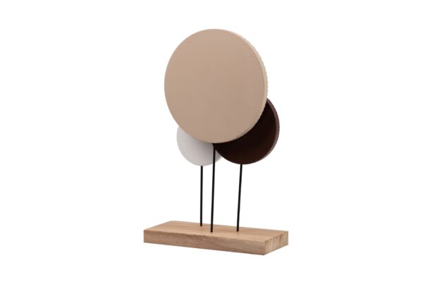 ESCULTURA MADERA DIANAS 25X11X41 CM
