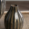 JARRON BAMBU LACADO NEGRO 18 CMS.