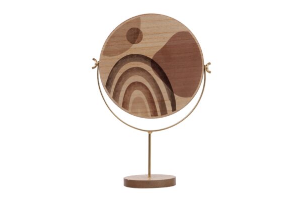 ESPEJO TOCADOR MADERA MOD 2 22X10X32