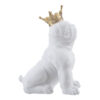 FIG. BULL DOG BLANCO-ORO 16X17X23