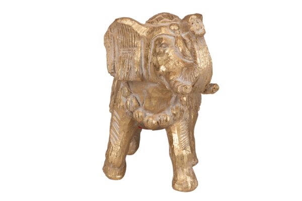 ELEFANTE DORADO 36X15X25 CM