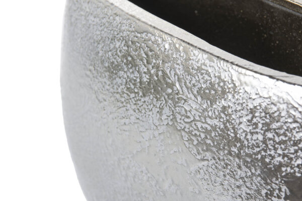 JARRON PLATA ASIMETRICO 29X11X17