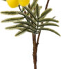 RAMA FLOR MIMOSA AMARILLO 25X25X75 CM