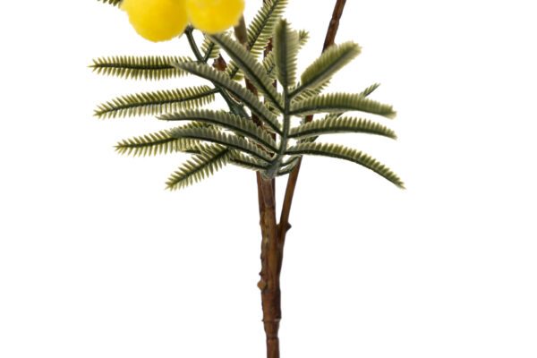 RAMA FLOR MIMOSA AMARILLO 25X25X75 CM