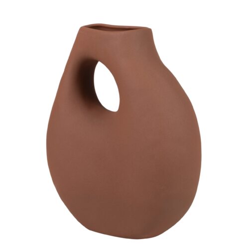 FLORERO CERAMICA TERRACOTA 25X12X30 CM