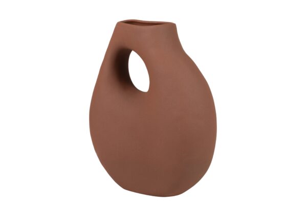 FLORERO CERAMICA TERRACOTA 25X12X30 CM