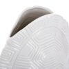 FLORERO TORTUGA PORCELANA BL 17X11X21CM