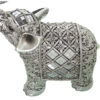FIGURA RES ELEFANTE PLAT/ESP 17X8X23CM