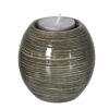 PORTAVELAS GRIS 8X8