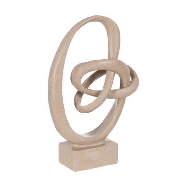 FIGURA ABSTRACTA POLIRESINA 29X13,5X42CM