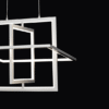 Colgante 50w 4000k 3500lm Lexie Cromo Regx45d