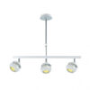 Colgante Beethoven Blanco/plata 3xgu10