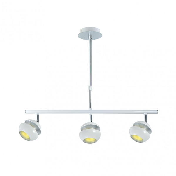 Colgante Beethoven Blanco/plata 3xgu10