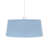Colgante Consciencia 1xe27 Celeste Regx40x40 Cm