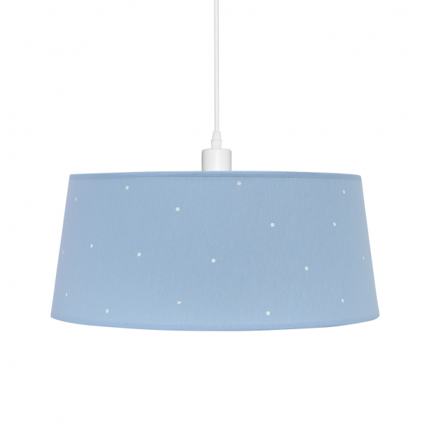 Colgante Consciencia 1xe27 Celeste Regx40x40 Cm