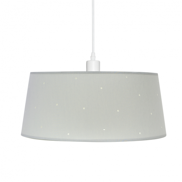 Colgante Consciencia 1xe27 Gris Regx40x40 Cm