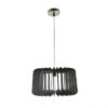 Colgante Ebano 1xe27 Madera Cafe Regx40x40 Cm