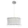 Colgante Hilos 1xe27 Blanca Regx40x40 Cm