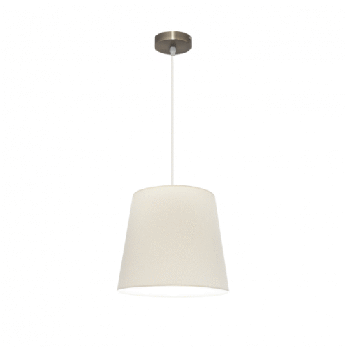 Colgante Maldivas 1xe27 Cuero/sancho Regx35x35 Cm
