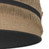 Colgante Natalia 1xe27 Negro/saco-negro Regx30x30 Cm