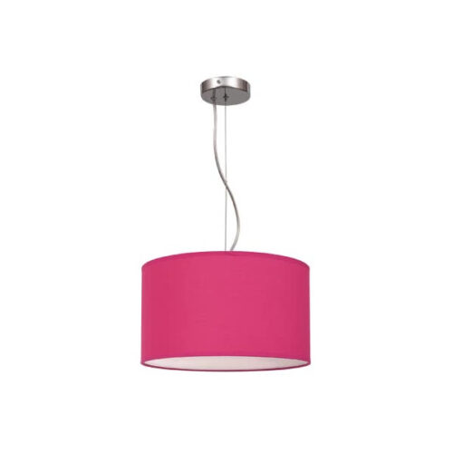 Colgante Nicole Fucsia 1xe27 (regx30d)