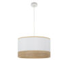 Colgante Olga 1xe27 Blanco/blanco-mad.clara Regx50x50 Cm