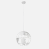 Colgante Orbe 1xe27 Blanco Regx30x30 Cm