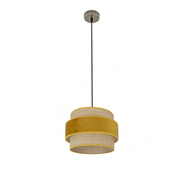 colgante-reyes-1xe27-natural-yema-regx30d.jpg Colgante Reyes 1xe27 Cuero/natural-yema Regx30x30 Cm