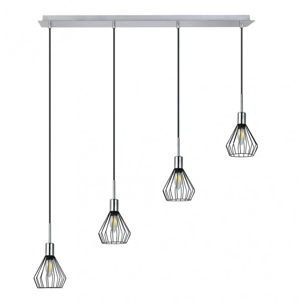 colgante-san-petersburgo-4xe14-negro-cromo-regx83x8.jpg Colgante San Petersburgo 4xe14 Negro/cromo Regx83x13 Cm