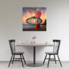 Colgante Sapelli 1xe27 Madera Cafe Regx45x45 Cm