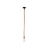 Colgante Cabo 1xe27 Cuerda 140x10x10 Cm