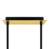 Lampara Ciudad Del Cabo 5l 30w 4000k  Negro/oro Regx104x15 Cm 2400 Lm