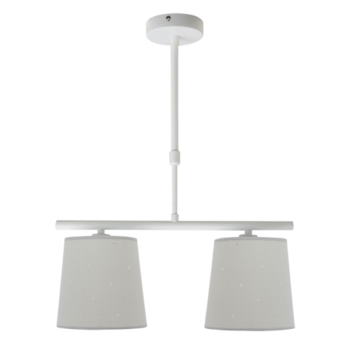 Lampara Consciencia 2xe14 Gris Regx39x16 Cm