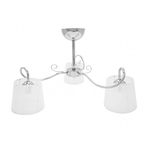 Lampara Cuzco 3xe14 Cromo 37x60x60 Cm