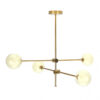 Lampara Jerusalen 4xg9 Bronce 63x82x82 Cm