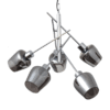 Lampara Soline 5xe27 Cromo Regx58x58 Cm