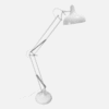 Pie Salon Articulable Malik 1xe27 Blanco 163x30x80 Cm
