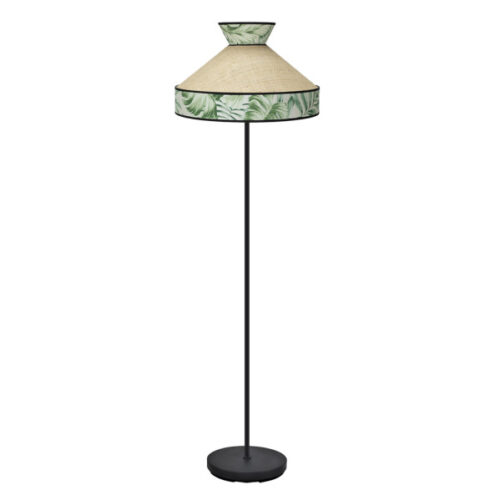 Pie Salon Constantinopla 1xe27 Beis/verde 156x40x40cm