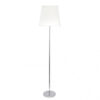 Pie Salon Maldivas 1xe27 Cromo/blanco 175x40x40 Cm
