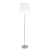 Pie Salon Maldivas 1xe27 Niquel/blanco 175x40x40 Cm