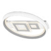 Plafon 80w Sucre 3000-4000-6500k  Blanco/gris 7x51x51 Cm Reg.Intensidad, Control Remoto Y Memoria
