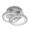 Plafon Sydney 32w 3000-4000-6500k Cromo 14x30x20 Cm 4160 Lm Regulable,memoria Y C.remoto