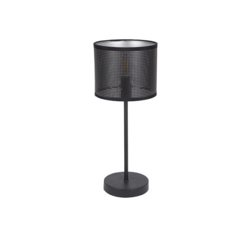 Sobremesa Anastasia 1xe14 Negro/negro-plata 42,5x17x17 Cm