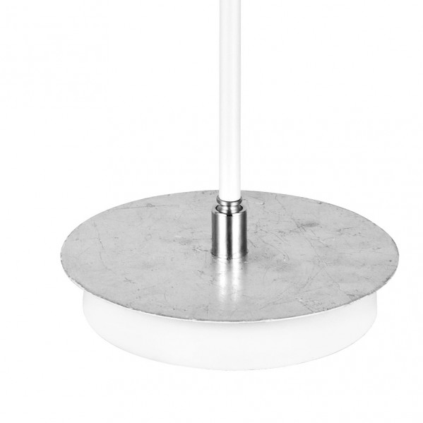 Sobremesa Ciudad Del Cabo 1l 6w 4000k Blanco/plata  42x23x15 Cm 540 Lm Dirigible y Orientable