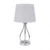 Sobremesa Dubrovnik 9w 4000k+ 1xe27 Cromo 675 Lm Doble Encendido 46x26x26 Cm